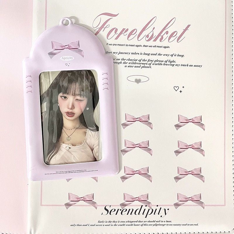 Bow photocard holder