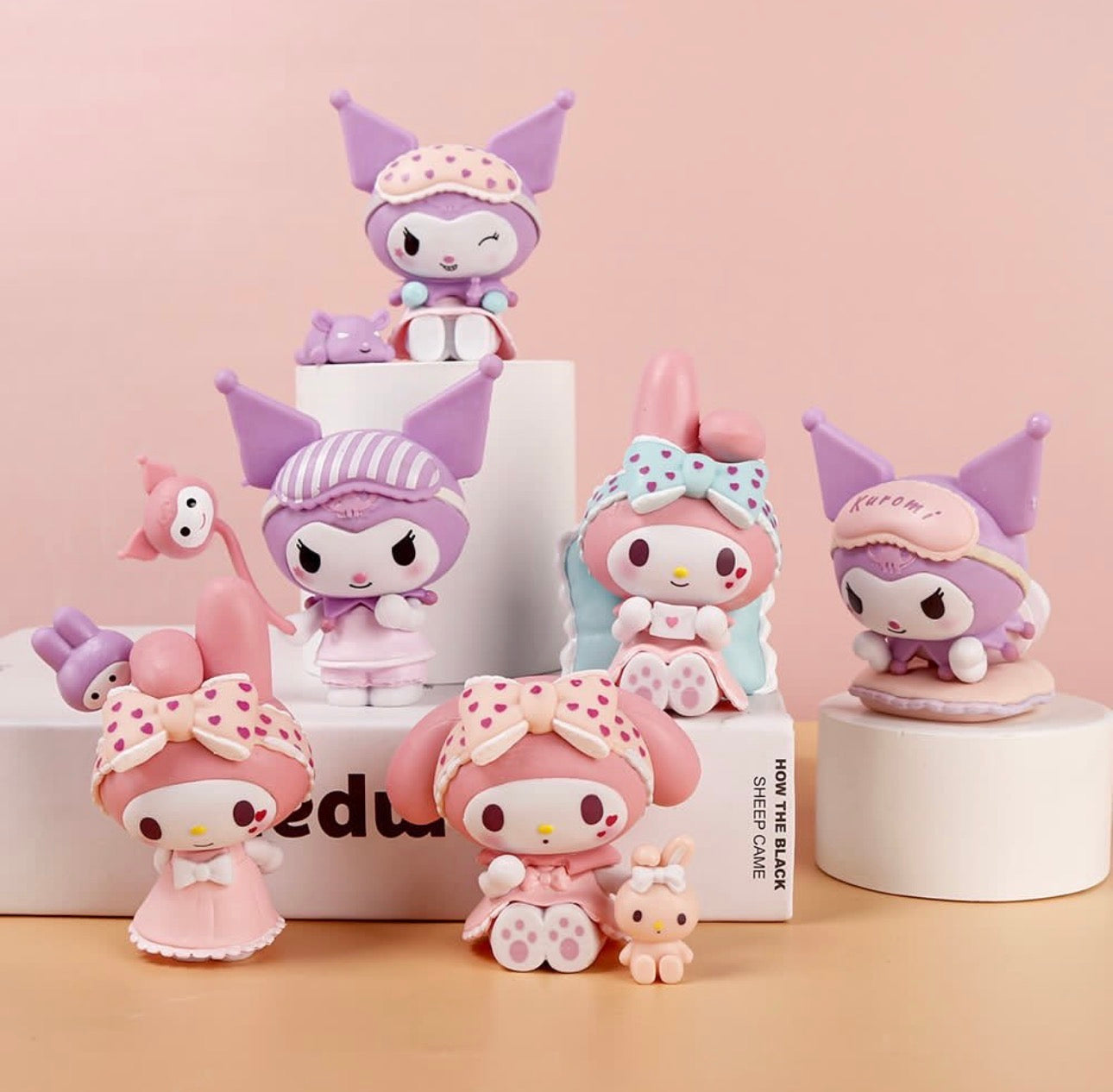 Kuromi figurine ( purple )