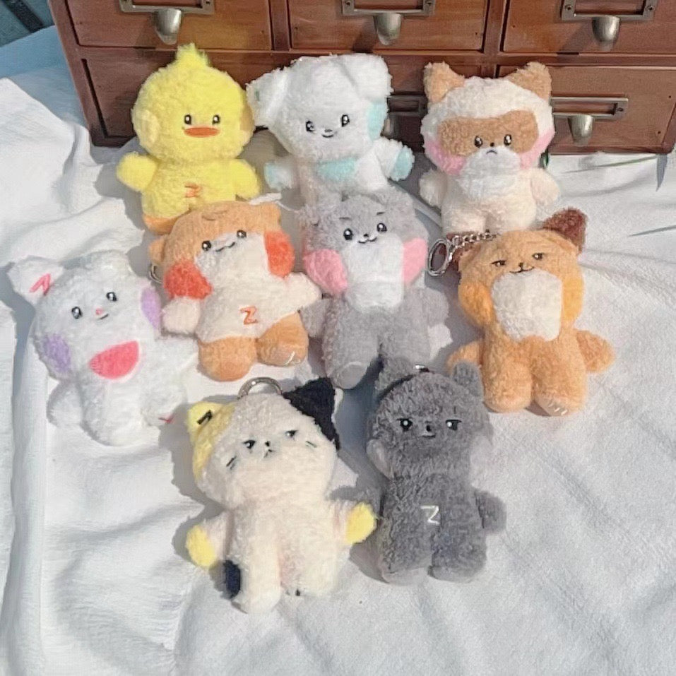Kpop Zeroni ZB1 plushie keychain