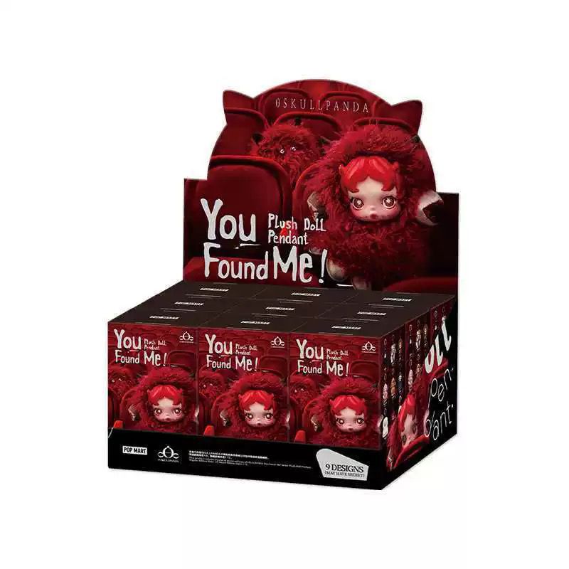 Skullpanda you found me plush doll blind box