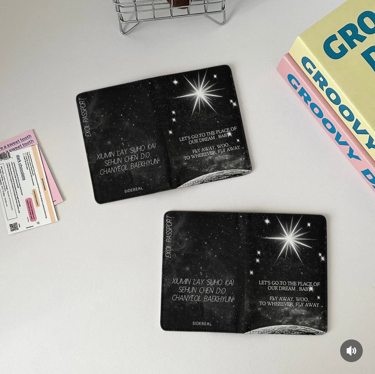EXO EXOL passport cover