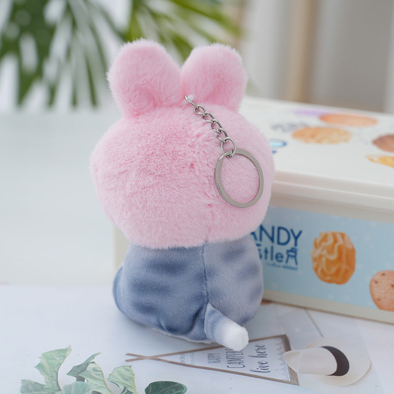Mofusand plushie keyring