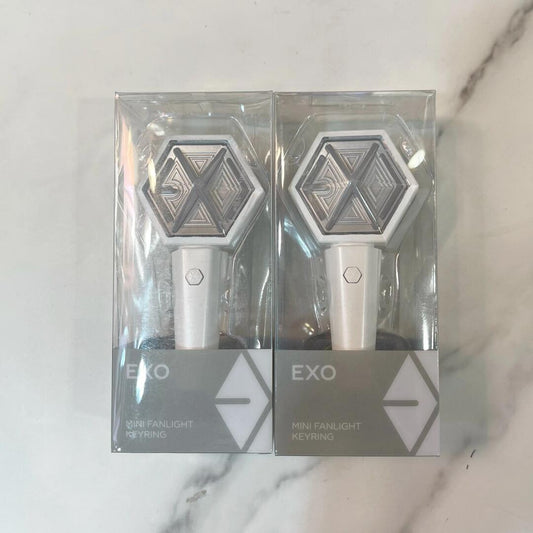EXO official mini fanlight keyring