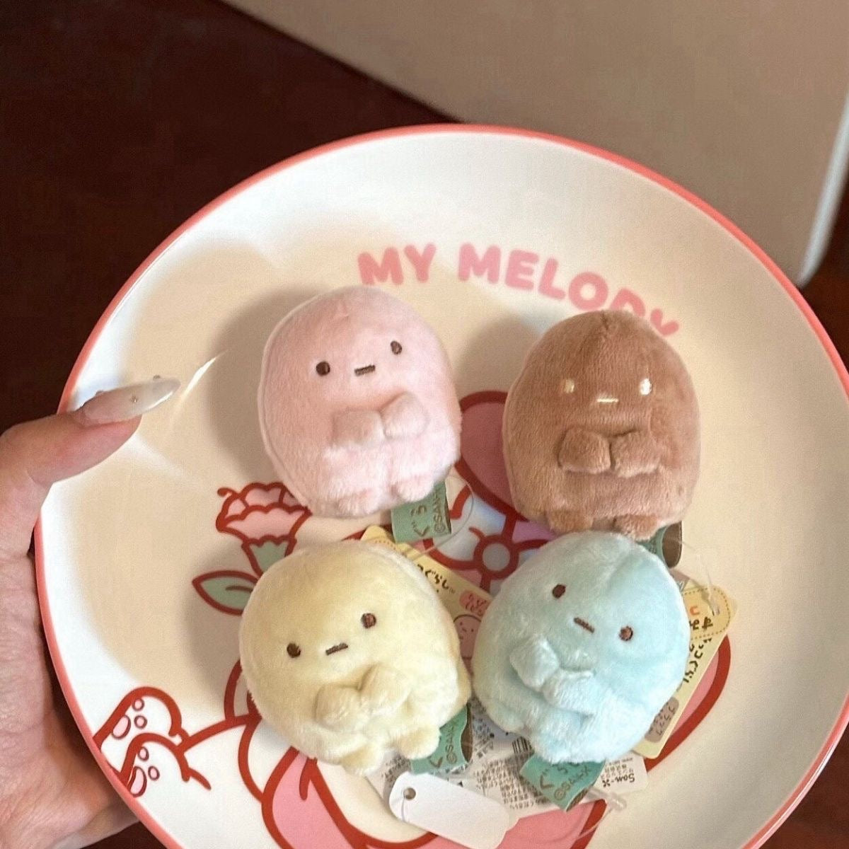 Kawai viral Korean mini plushie 🍡