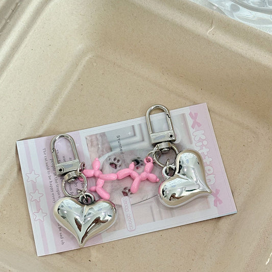 Heart keychain