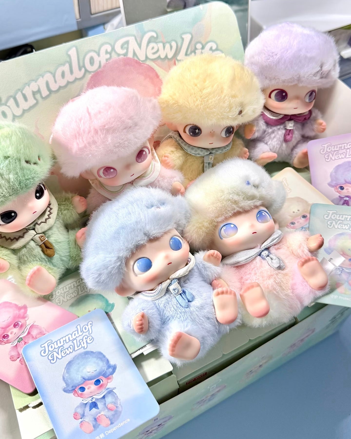 Popmart dimoo journal of new life plush blind box ( unofficial)