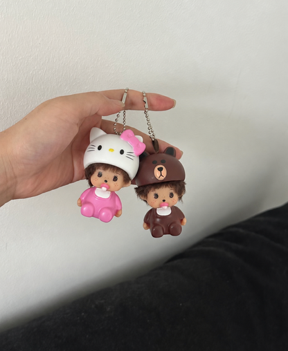 Monchhichi Mini Keychains