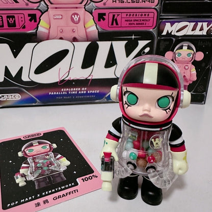 Popmart mega space Molly blind box