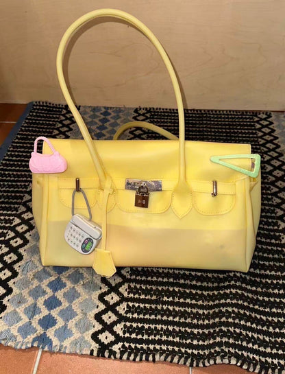 Viral korean jelly firkin hand bag