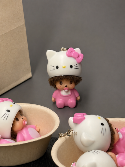 Monchhichi Mini Keychains