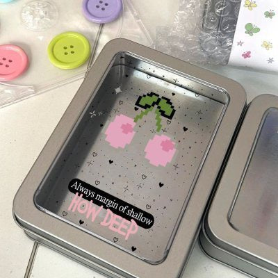 Pinteresty Mini accessories storage tin box