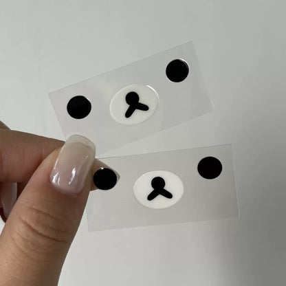 Miffy & Rilakkuma DIY waterproof transfer stickers • transparent decals