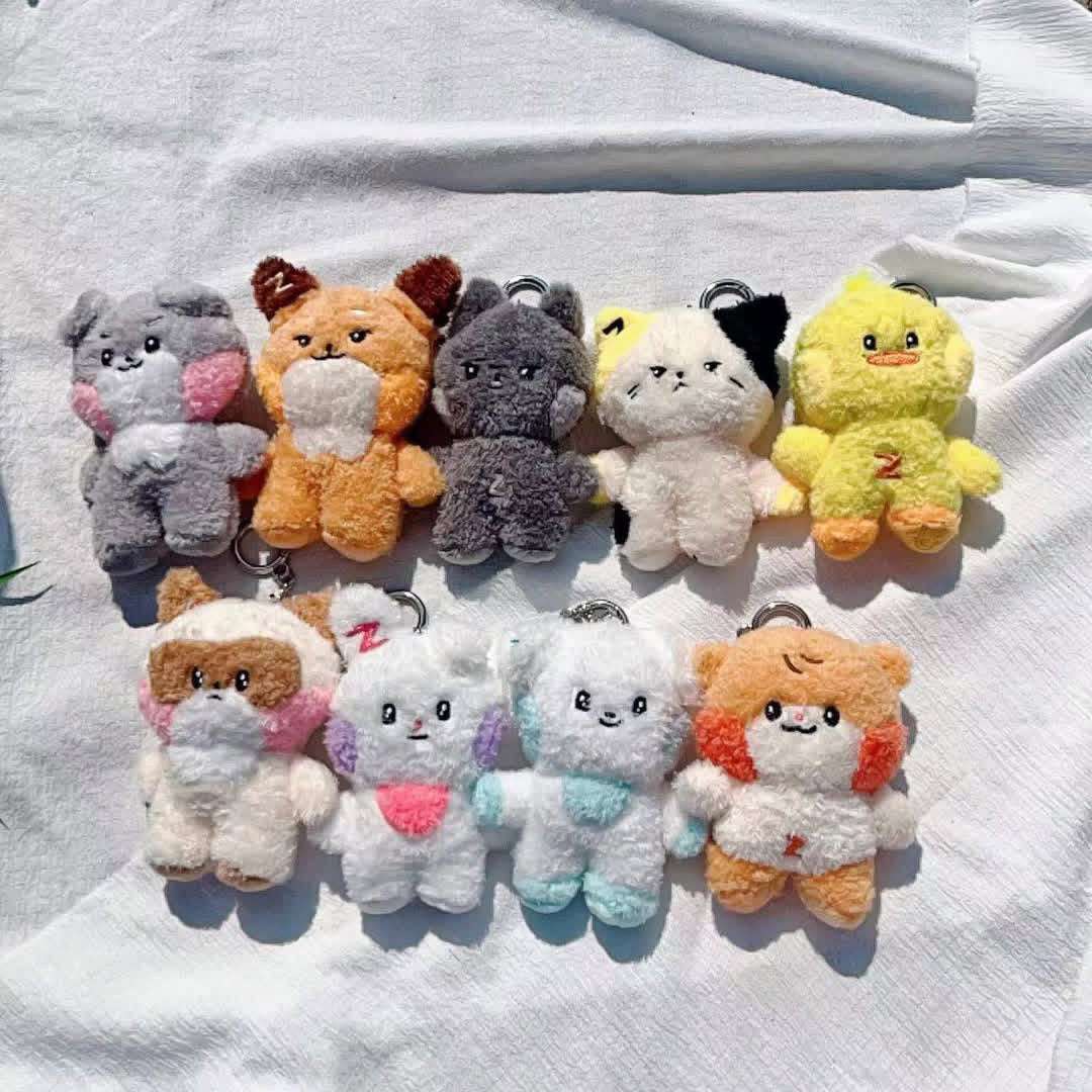 Kpop Zeroni ZB1 plushie keychain