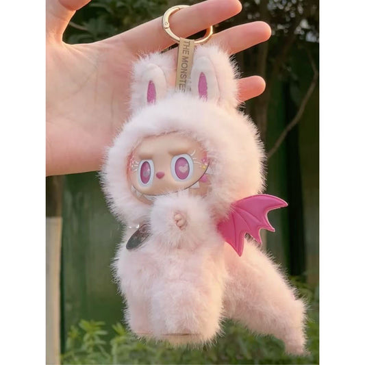 Labubu pink Dino costume for 17 cm Labubu ( no Labubu doll included)