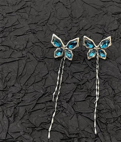 Butterfly ear bone clip