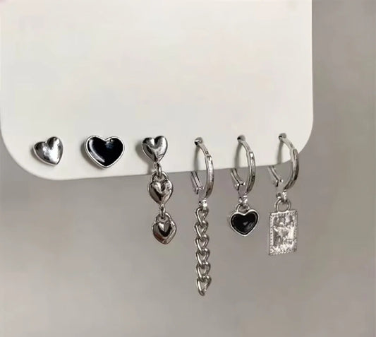 Trending 6 pcs earrings