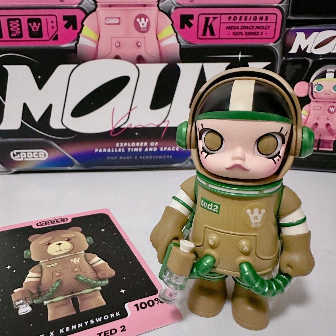 Popmart mega space Molly blind box