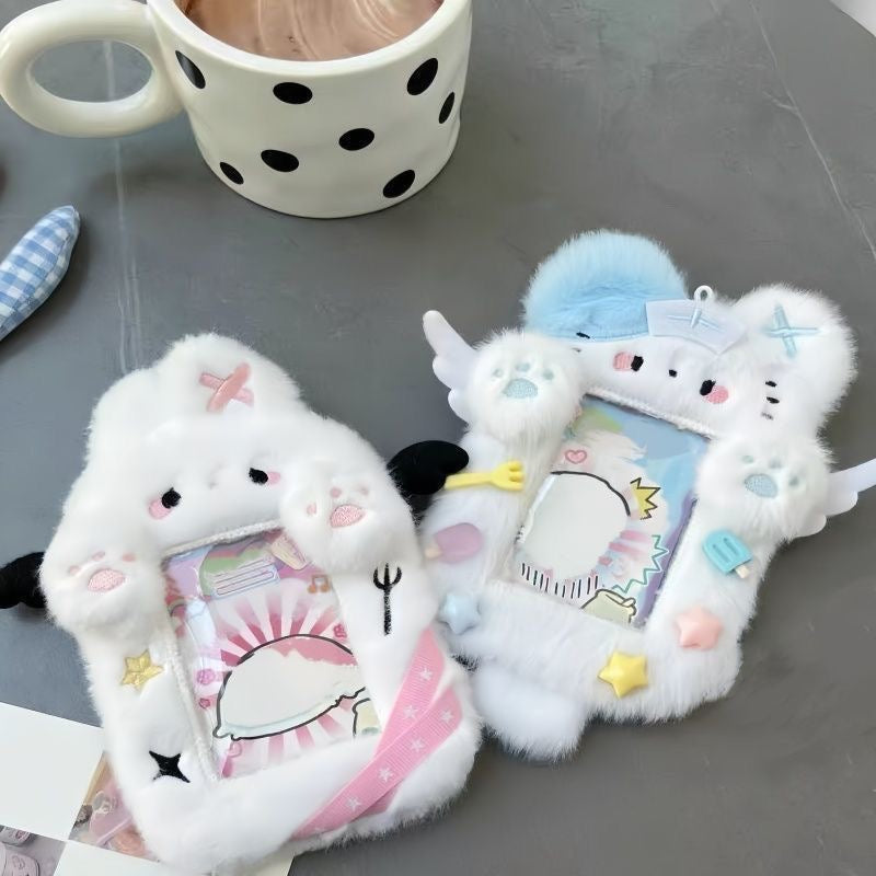 Korean star photocard holder angel-wing