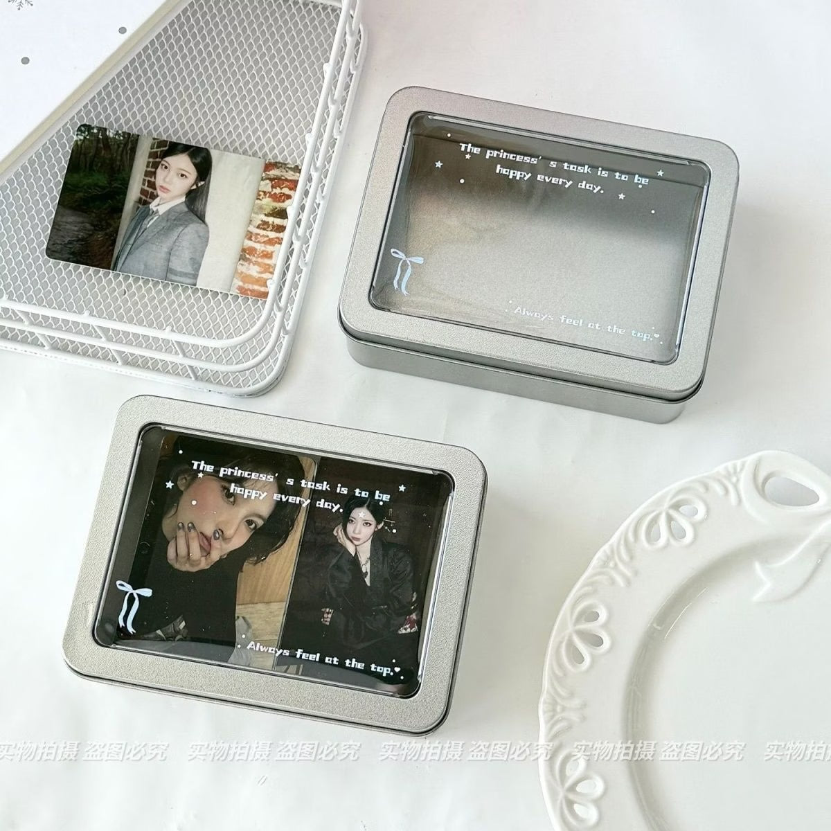 Pinteresty Mini accessories storage tin box