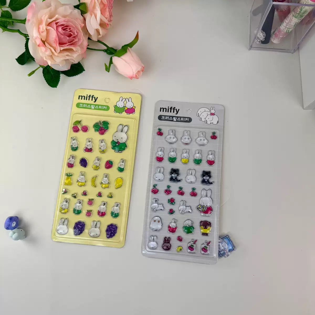 Miffy Korean 3D stickers sheet