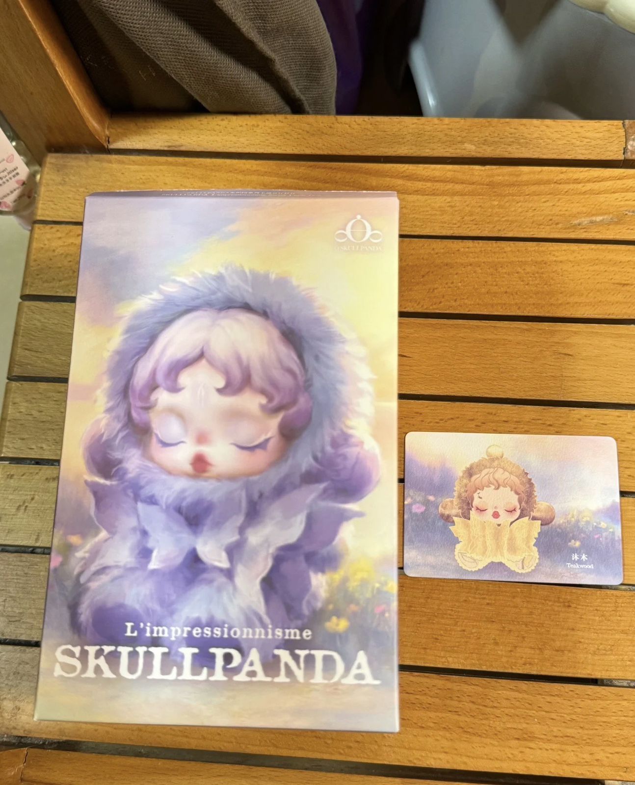 Popmart skullpanda L'impressionnisme blind box (unofficial)