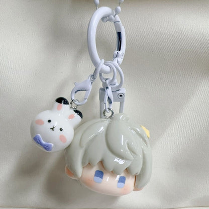 Love and deep space keychain