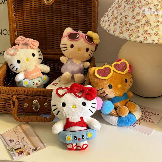 Hellokitty plush doll keyring