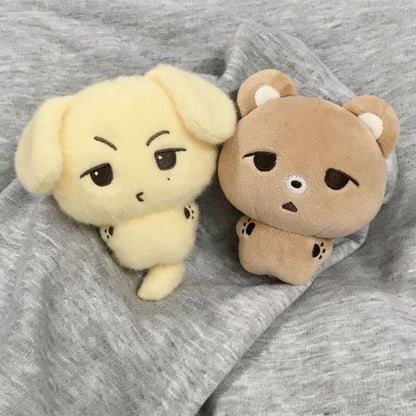 Kawai Bear and puppy plushie