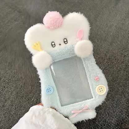 Korean star photocard holder angel kitten