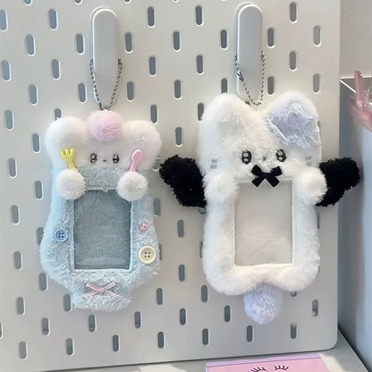 Korean star photocard holder angel kitten