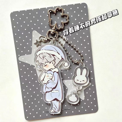 Love and deep space new keychain
