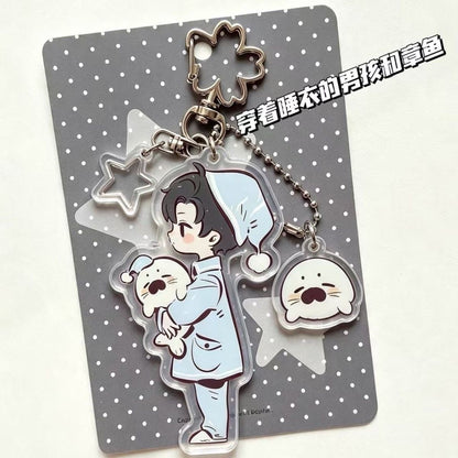 Love and deep space new keychain