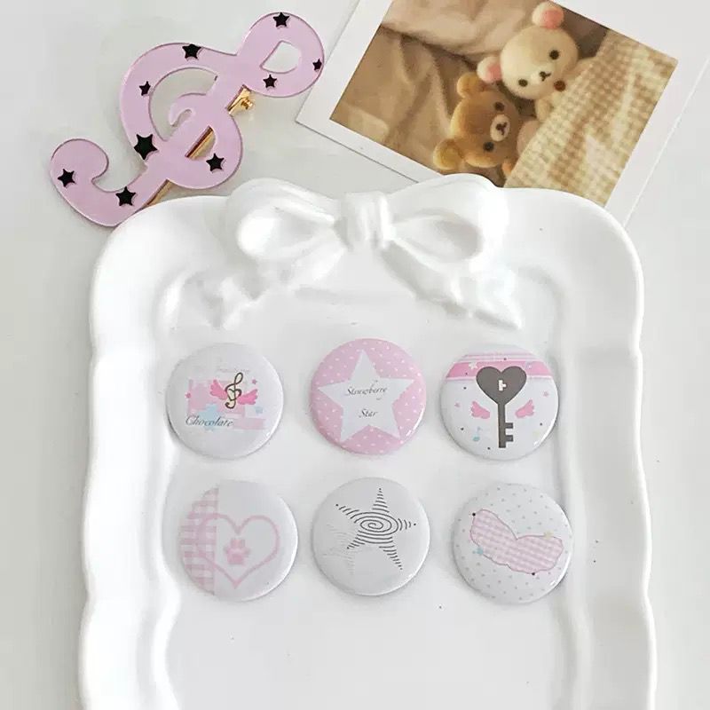 Kawai brooch badge random