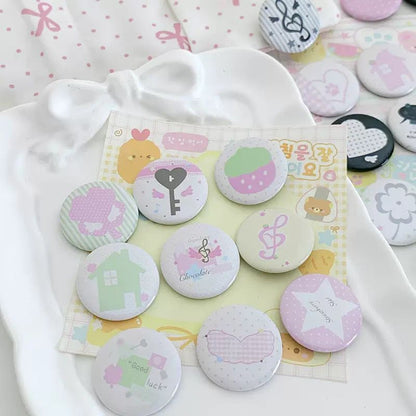 Kawai brooch badge random
