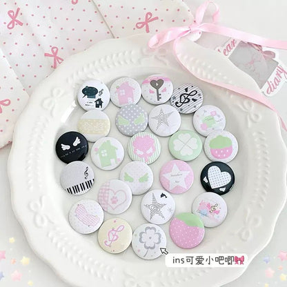 Kawai brooch badge random