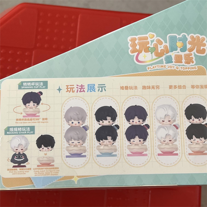 Love and deep space cute mascot blind box pouch