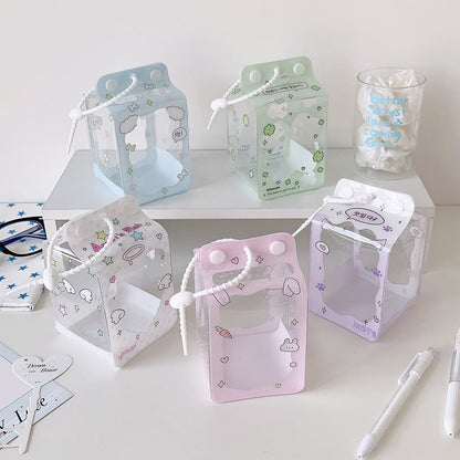 Korean kawai style doll storage pouch bag