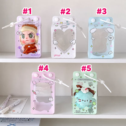 Korean kawai style doll storage pouch bag