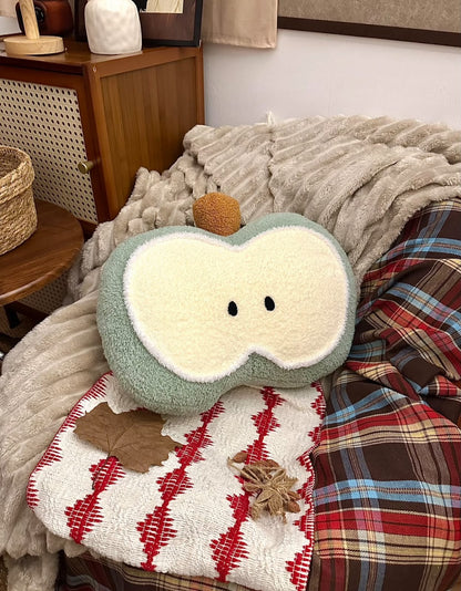 Apple plushie pillow
