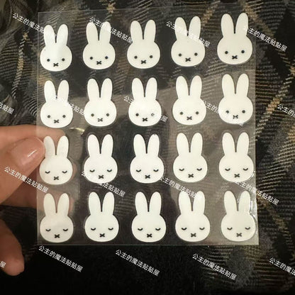 Miffy sticker sheet waterproof for glass , laptop , phone decoration