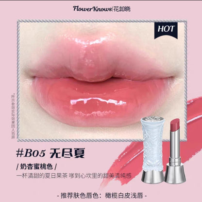 Flower knows Swan ballet water lip glaze