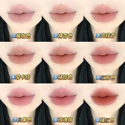 Cappuvini vitality bear nine color lip pallate