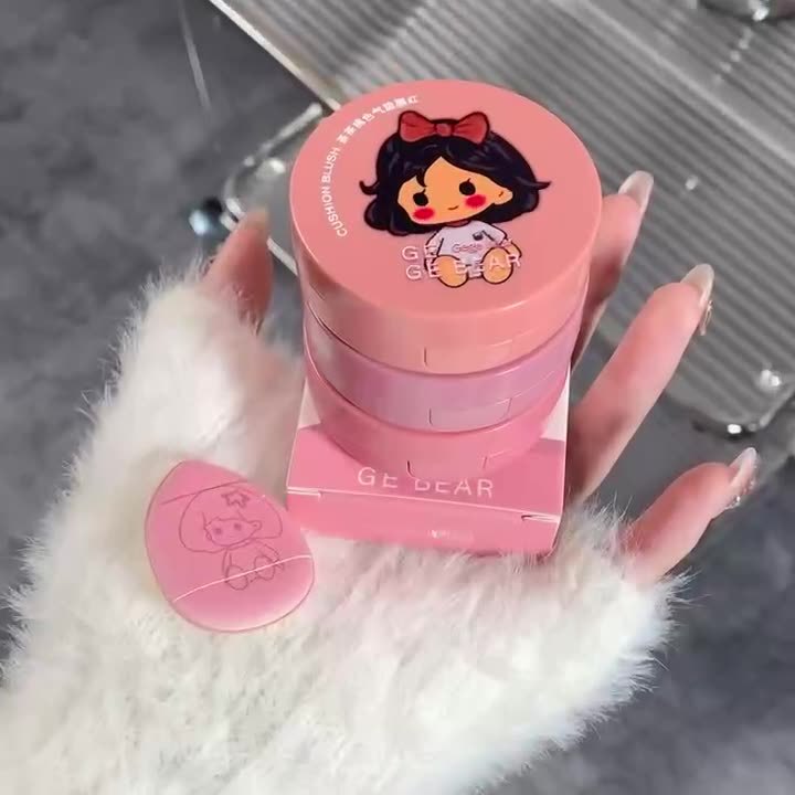 Gege bear tea air cushion blush