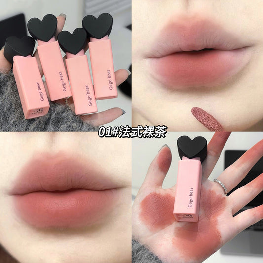 Gege bear dream sweetheart velvet lip glaze