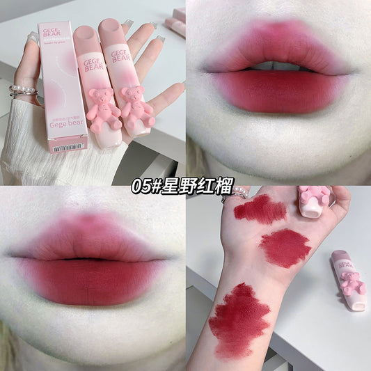Gege bear velvet soft lip glaze