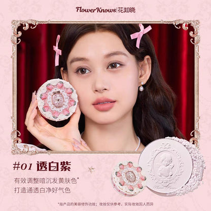 Flower knows Strawberry Cupid pressed for setting makeup