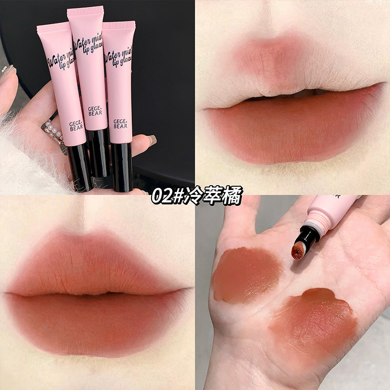 Gege bear water mist lip glaze