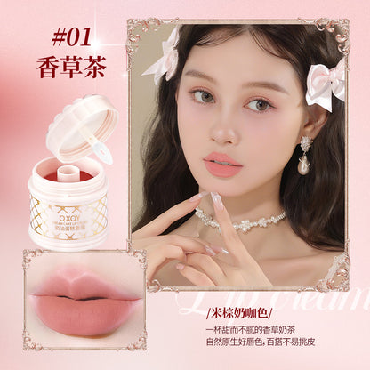 QXQY Cream cake lip mud