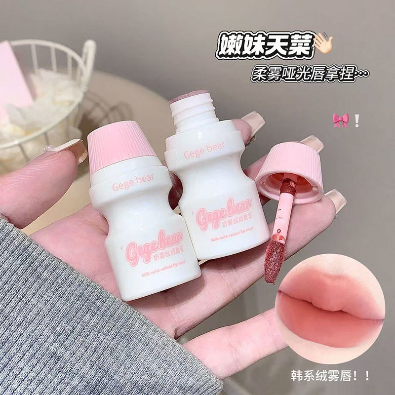 Gege bear milky velvet lip mud
